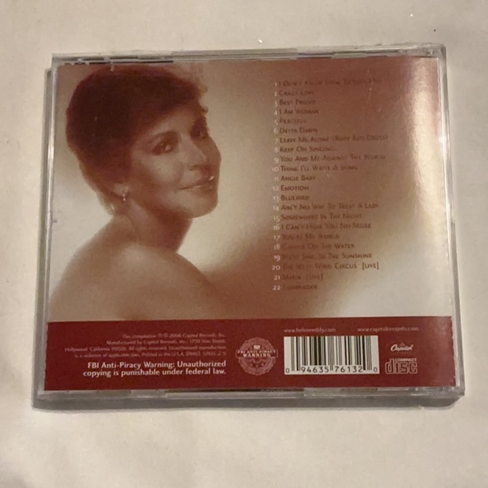 CD Helen Reddy - The Woman I Am “The Definitive Collection” - Picture 5 of 5